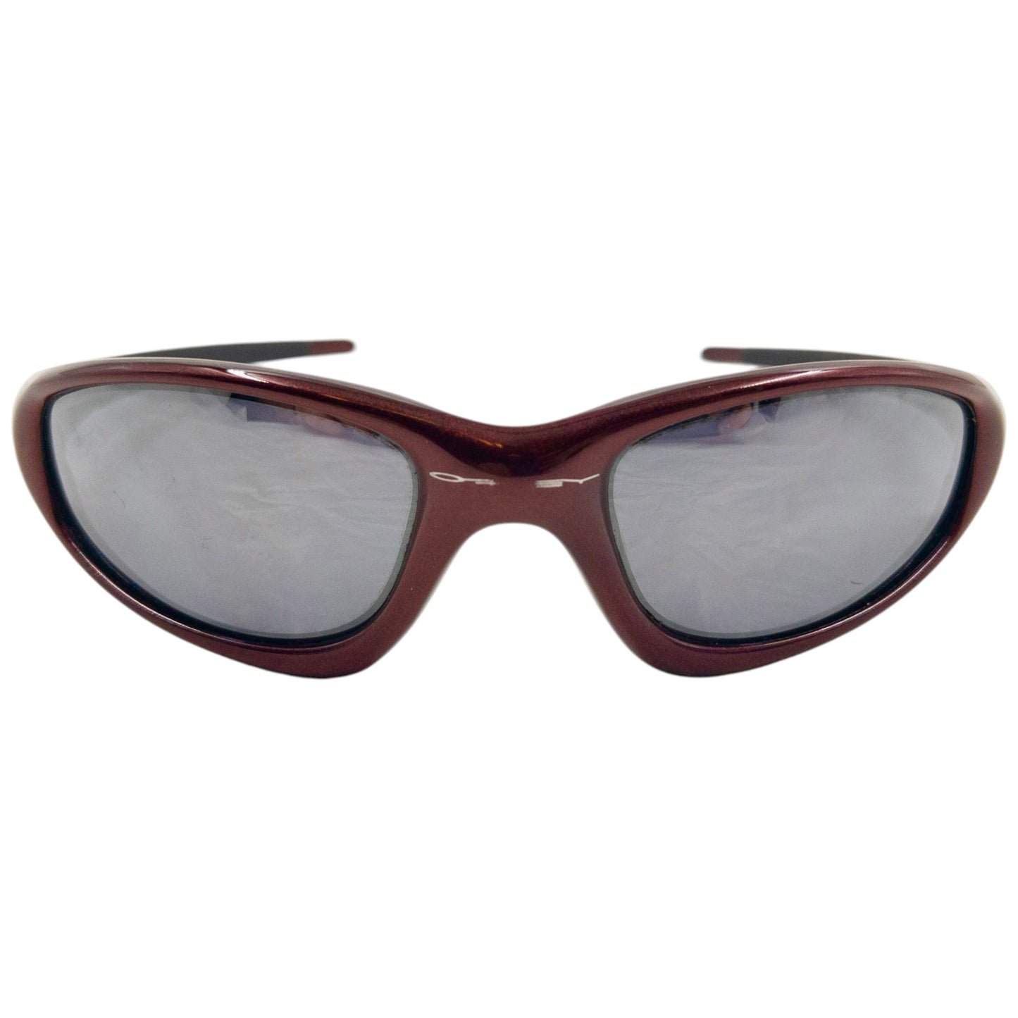Vintage 1996 Oakley Straight Jacket Blood/Black Iridium