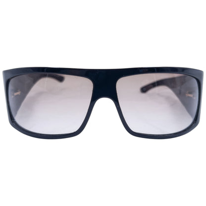Vintage 2000s Dior Embossed Shield Sunglasses
