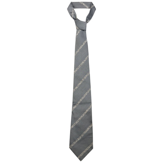 Vintage Issey Miyake Striped Silk Tie