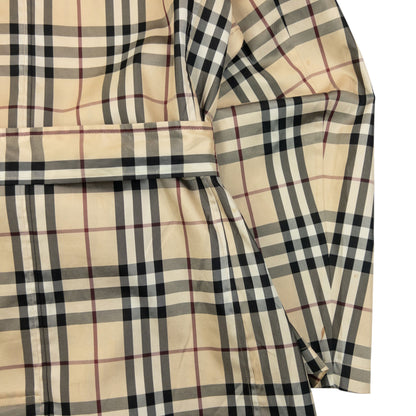 Vintage 2000s Burberry Nova Check Belt Waist Jacket Womens Size S