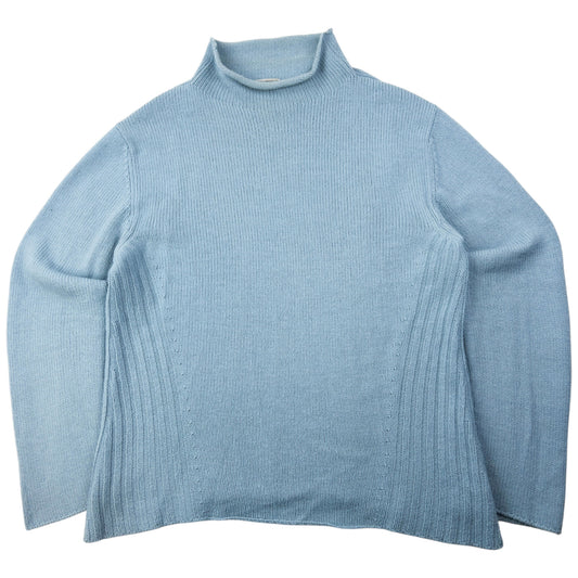 Vintage 80s Emporio Armani Mock Neck Knit Jumper Size L