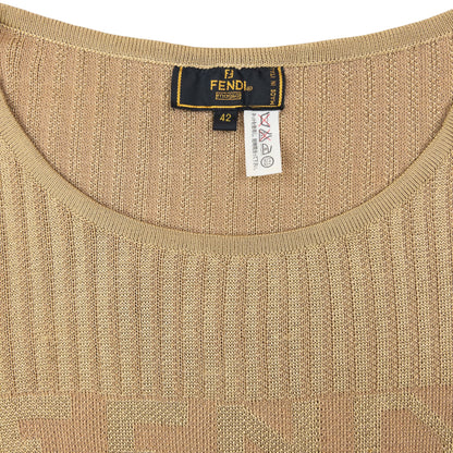 Vintage 90s Fendi Lightweight Jumper Womens Size XL