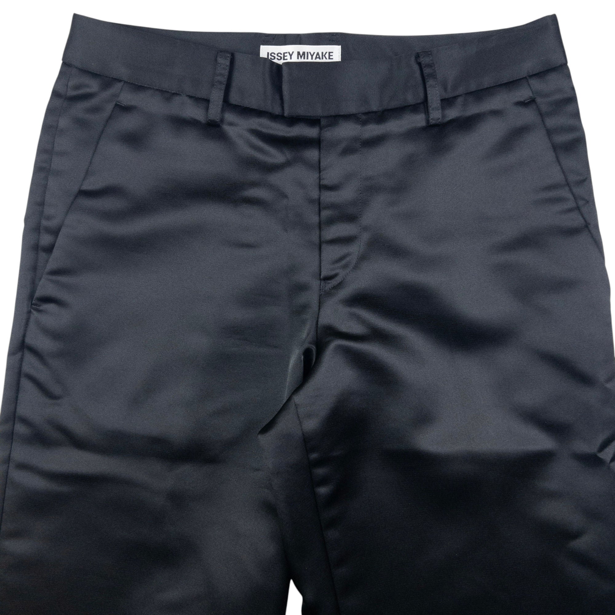 Vintage Issey Miyake Satin Jacket & Cropped Trousers Set Womens Size S