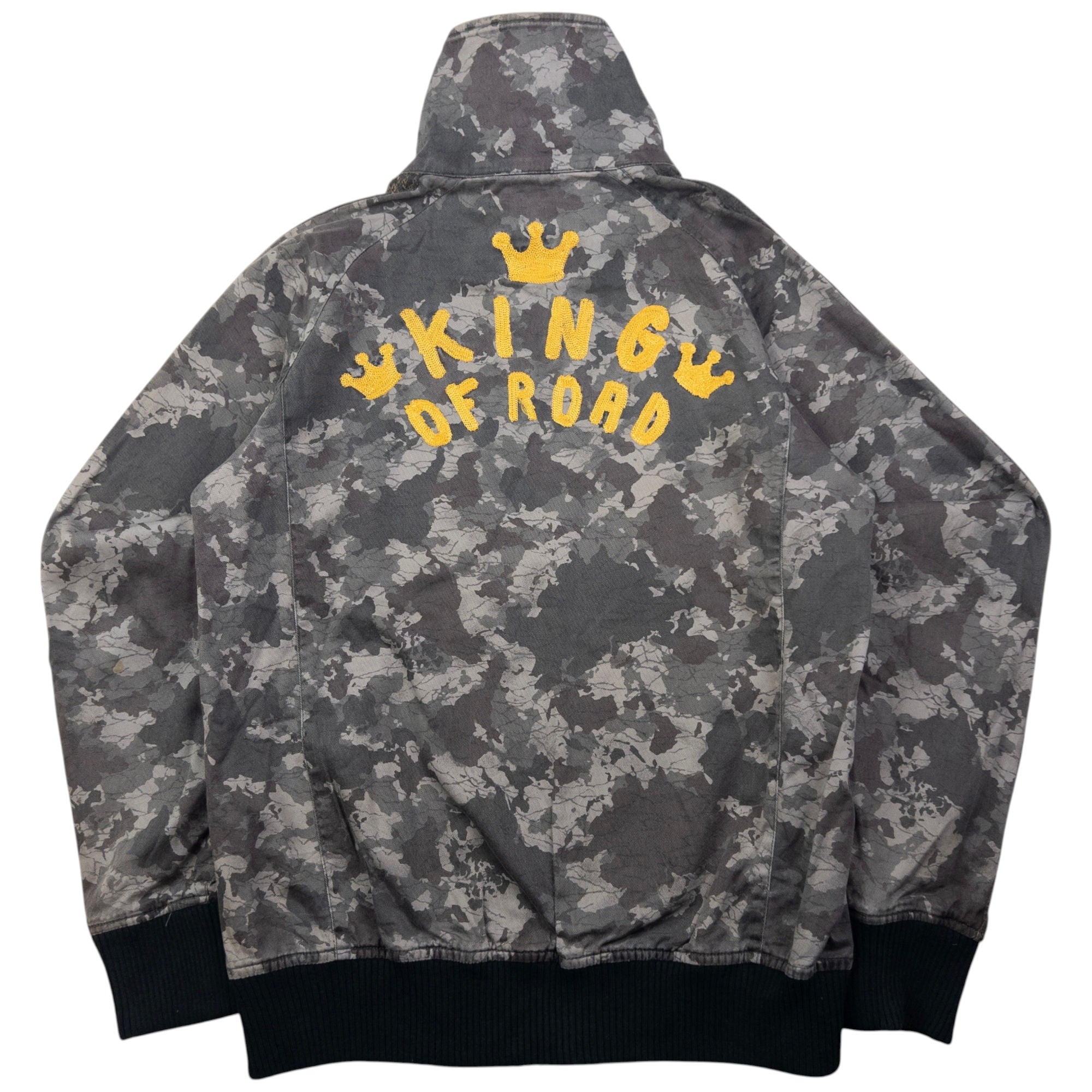 Vintage PPFM King Of Road Camo Jacket Size S