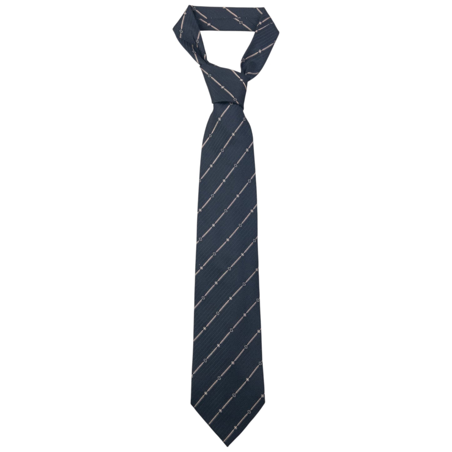 Vintage 2000s Gucci Striped Silk Tie