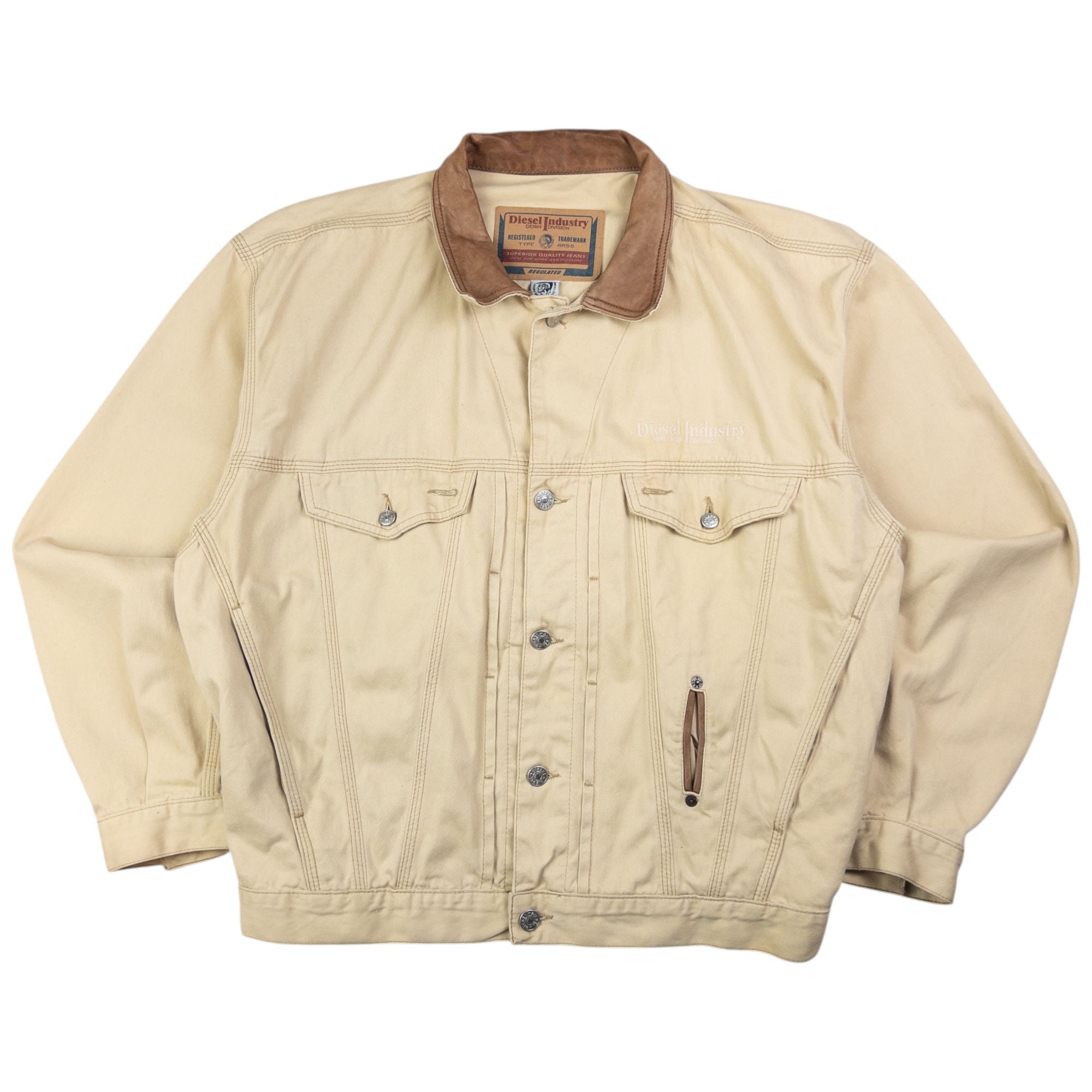 Vintage Diesel Industry Button Up Jacket Size M