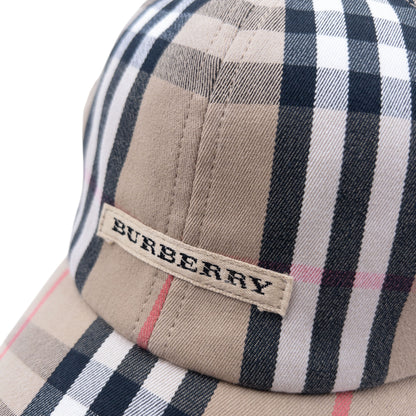 Vintage 2000s Burberry Nova Check Hat