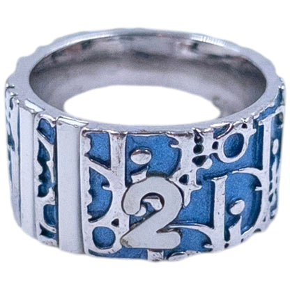 Vintage 2000s Dior By John Galliano Monogram Number Ring