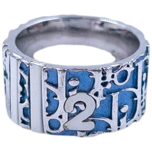 Vintage 2000s Dior By John Galliano Monogram Number Ring