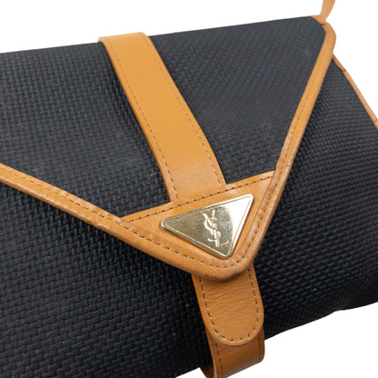 Vintage 80s YSL Yves Saint Laurent Leather Crossbody Bag