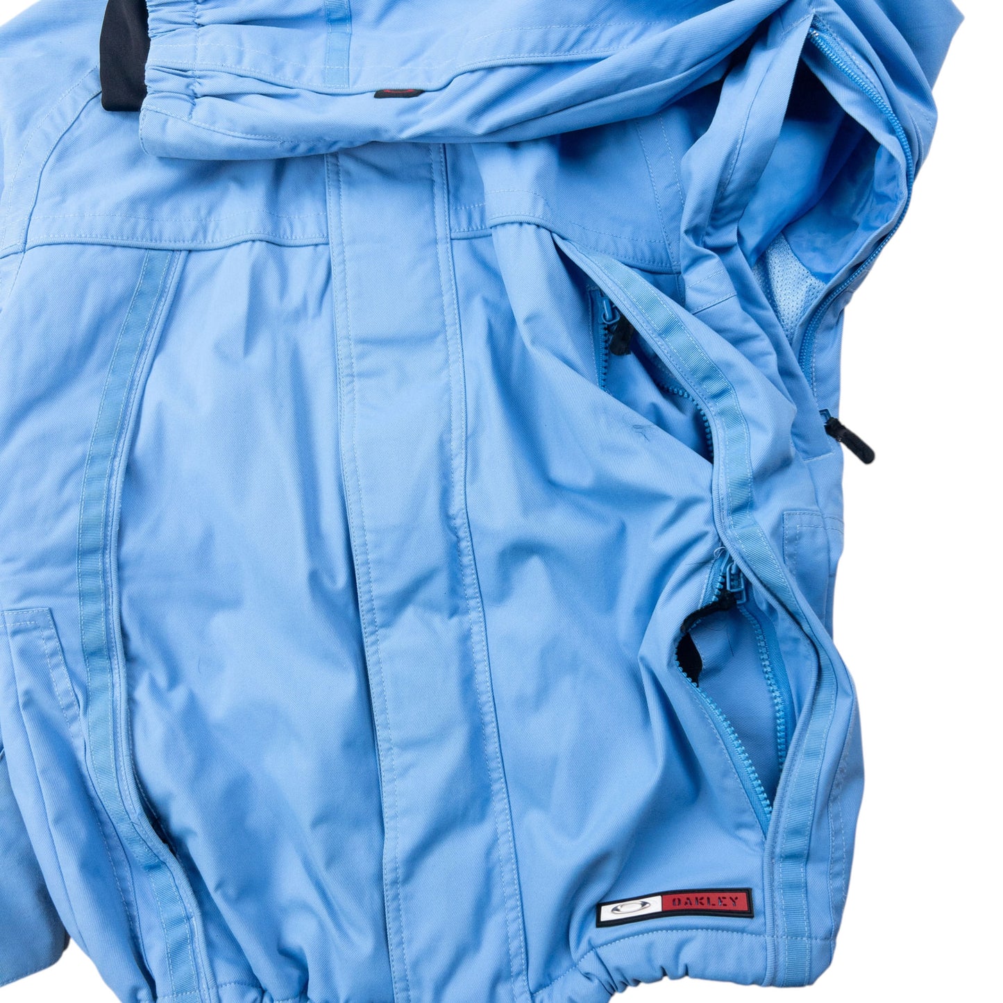 Vintage 90s Oakley Zip Up Snowboarding Jacket Size S