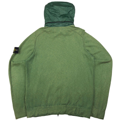Vintage Stone Island Zip Up Hoodie Size S