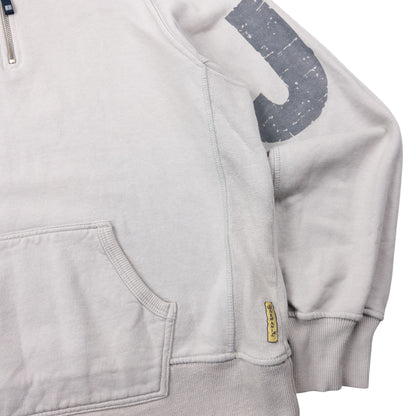 Vintage Armani Jeans Q Zip Hoodie Size M