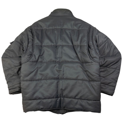 Vintage YSL Yves Saint Laurent Zip Up Puffer Jacket Size M