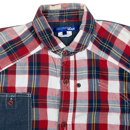 Vintage Junya Watanabe X Comme Des Garçons MAN Button Up Shirt Size M