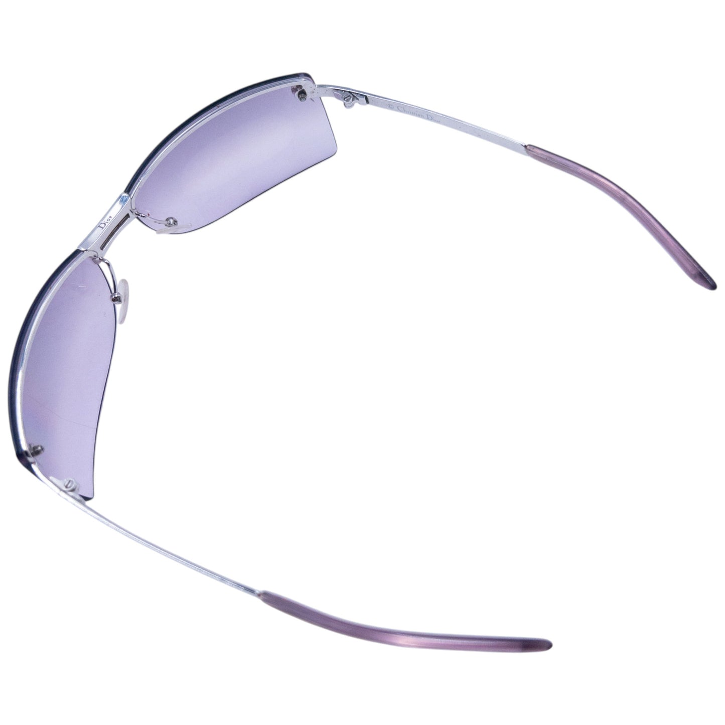 Vintage 2000s Dior Adiorable 1 By John Galliano Rimless Star Sunglasses
