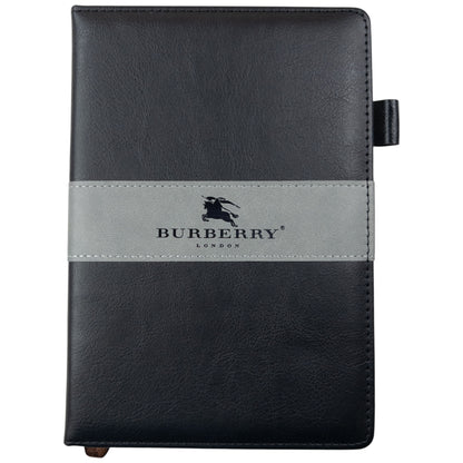 Vintage 2000s Burberry Leather A5 Notebook