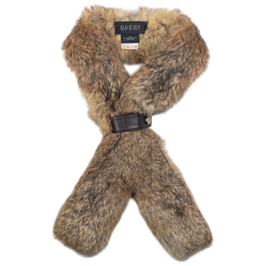 Vintage Gucci Fur Scarf