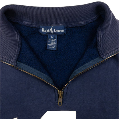 Vintage Polo Ralph Lauren Q Zip USA Sweatshirt Size M