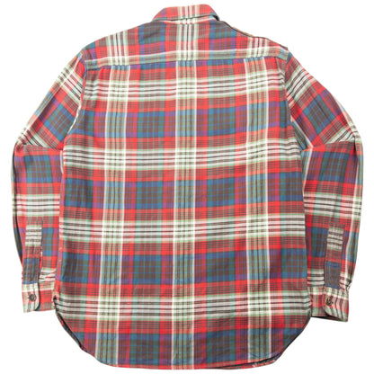 Vintage 90s Polo Ralph Lauren Checkered Long Sleeve Shooting Shirt Size S