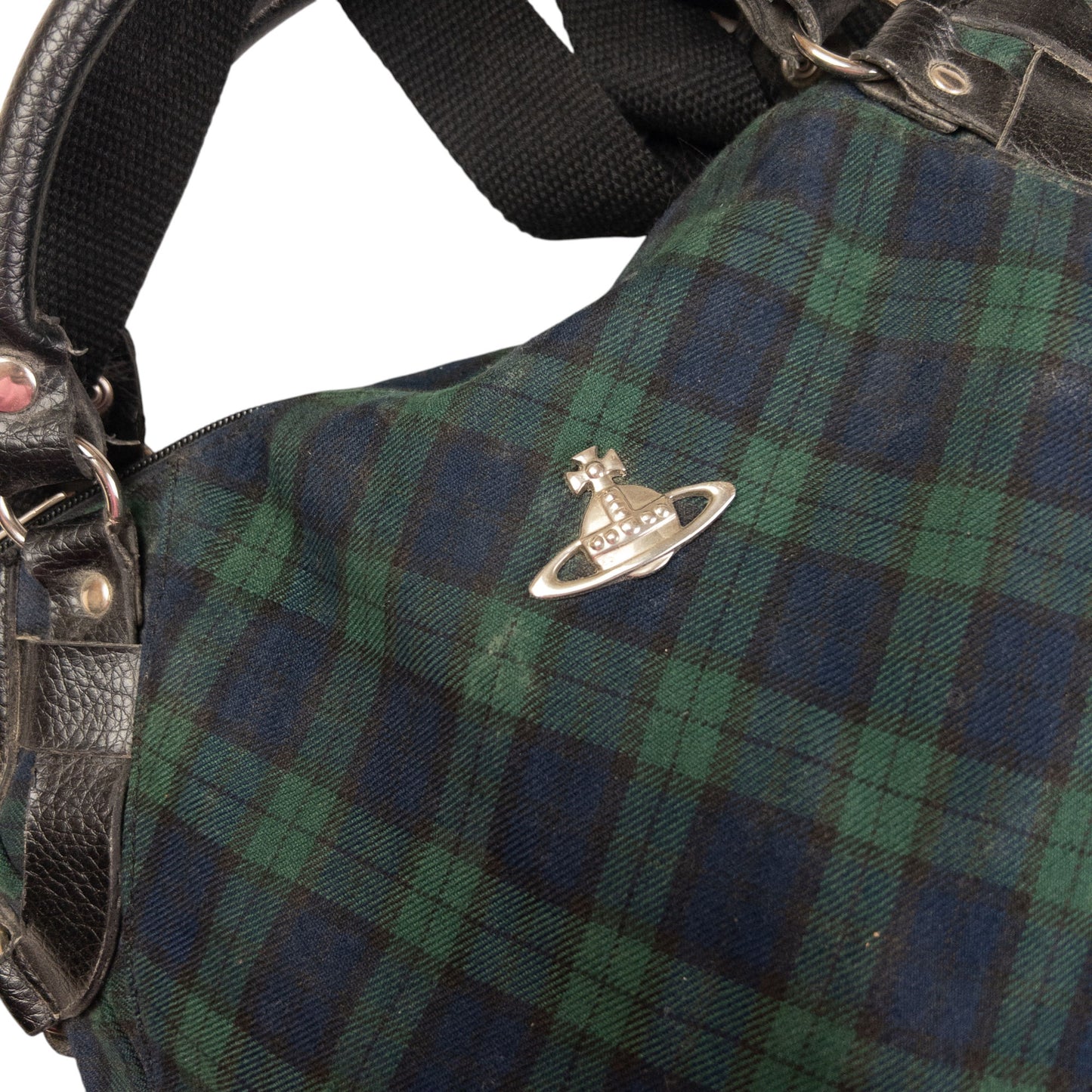 Vintage Vivienne Westwood Tartan Crossbody Bag