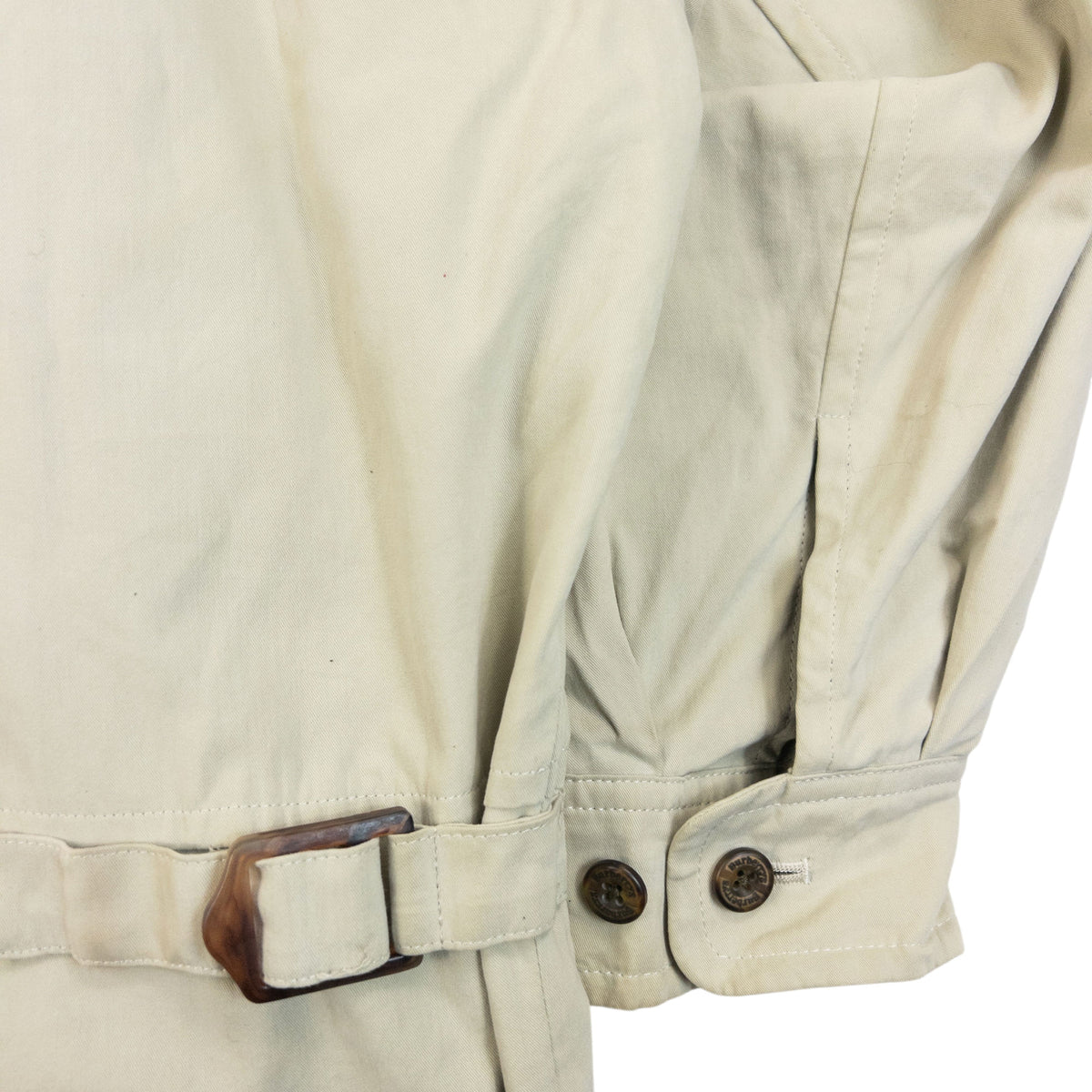 Vintage 90s Burberry Zip Up Jacket in beige, photo 6
