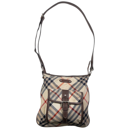 Vintage Burberry Nova Check Crossbody Bag