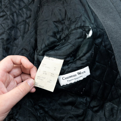 Vintage 90s Hugo Boss Cashmere Bomber Jacket Size L