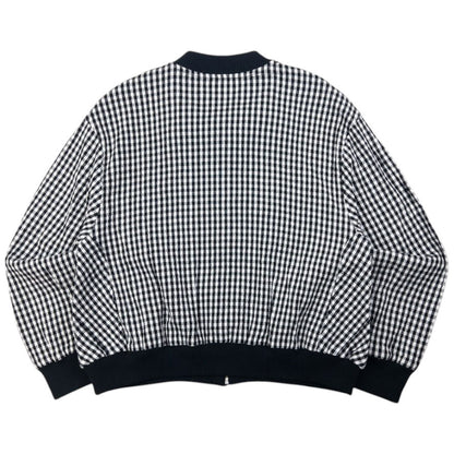 Vintage Yohji Yamamoto Checkered Bomber Jacket Womens Size M