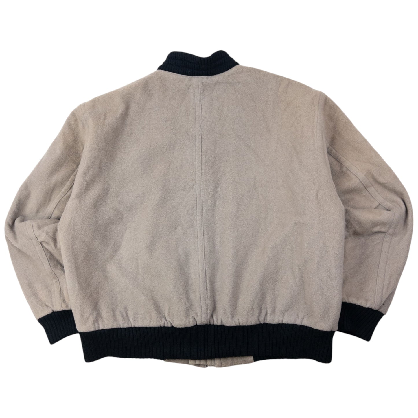 Vintage 90s Hugo Boss Cashmere Bomber Jacket Size XL