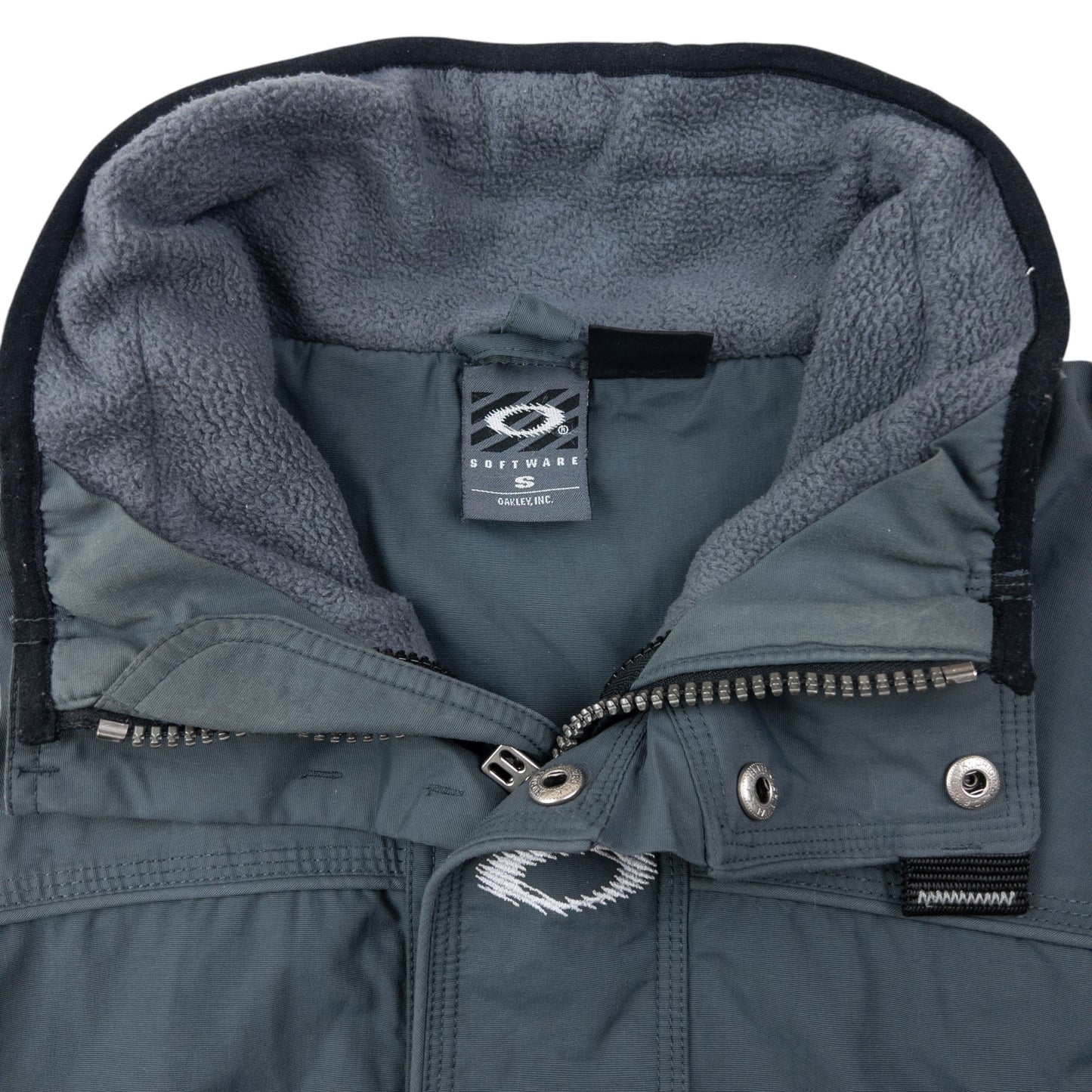 Vintage 2000s Oakley Zip Up Snowboarding Jacket Size XL