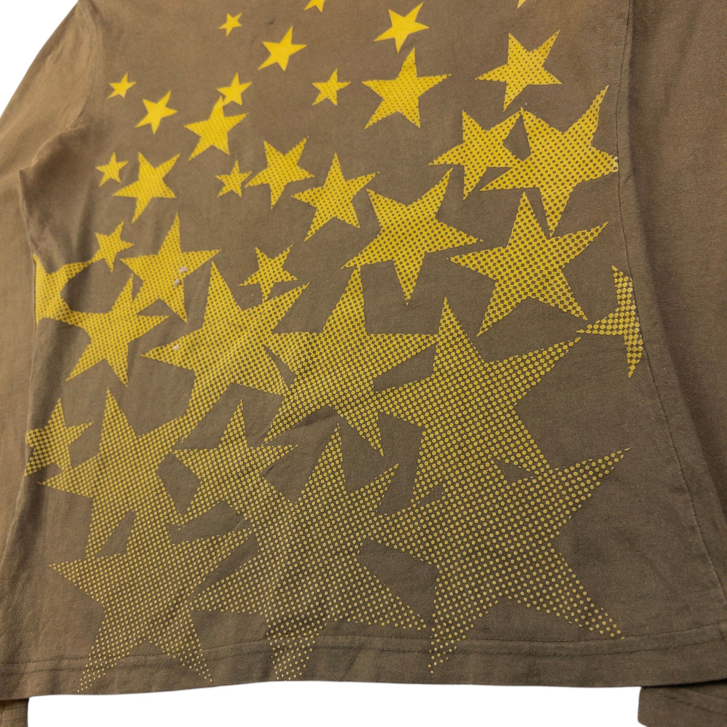 Vintage Jean Paul Gaultier JPG Long Sleeve Star Print T Shirt Womens Size S