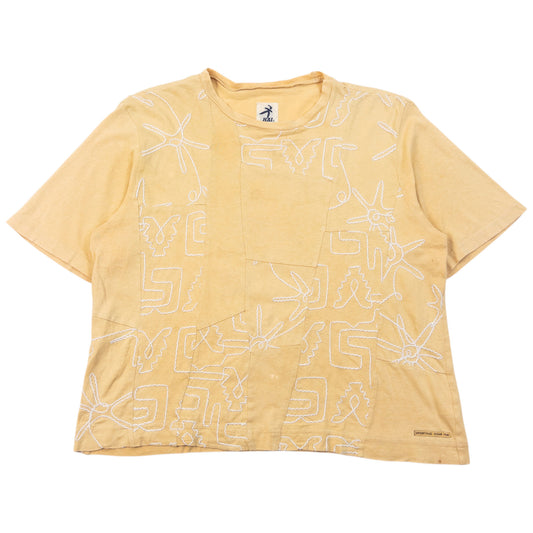 Vintage 90s Hai Sporting Gear By Issey Miyake Embroidered T Shirt Size XS