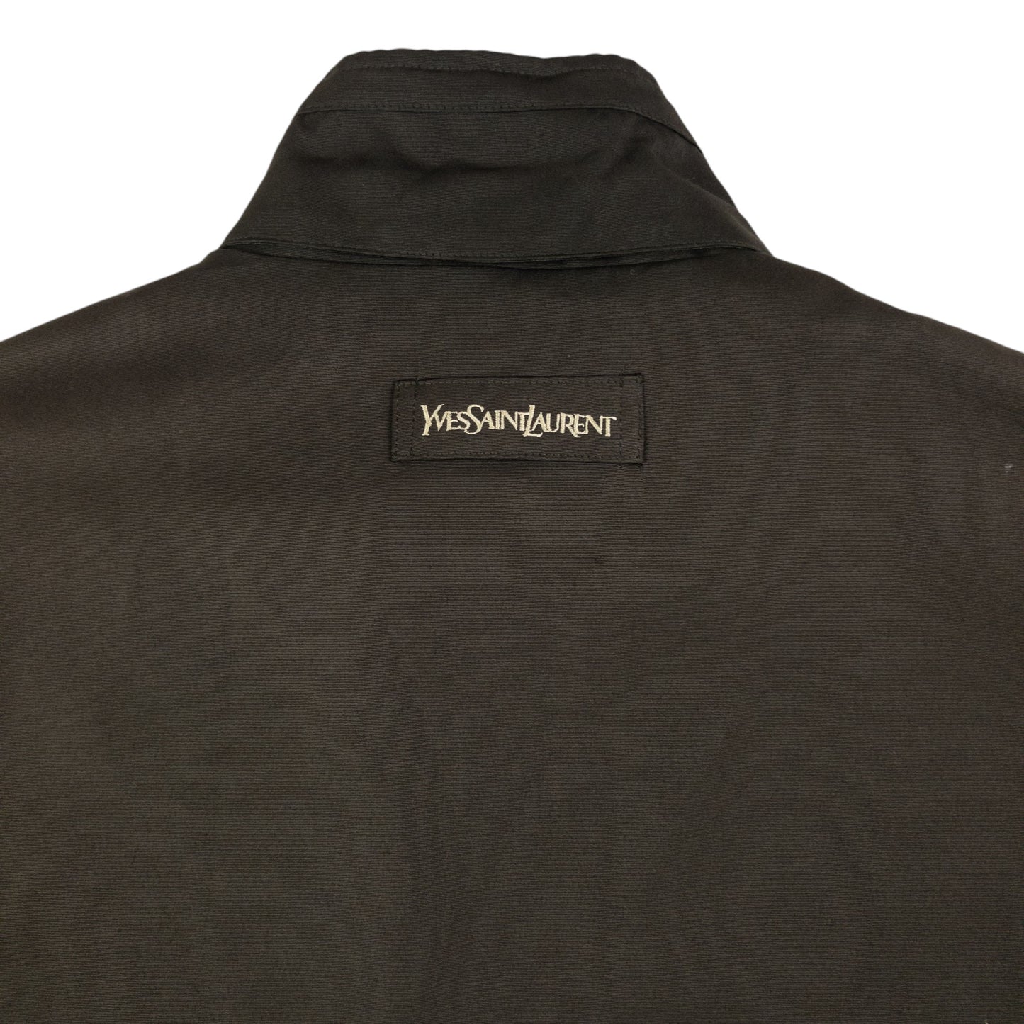 Vintage YSL Yves Saint Laurent Zip Up Jacket Size XL
