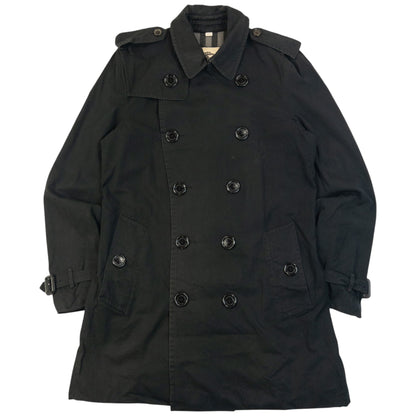 Vintage Burberry Nova Check Lined Trench Jacket Size S