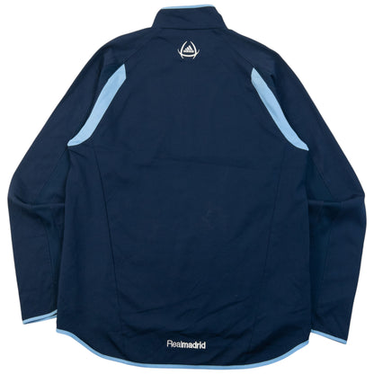 Vintage 2000s Adidas Real Madrid Q Zip Track Jacket Size M