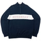 Vintage 2000s Burberry Embroidered Q Zip Jumper Size S