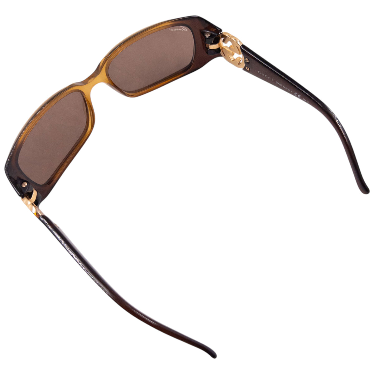 Vintage Gucci zonnebril met logo uit 2012