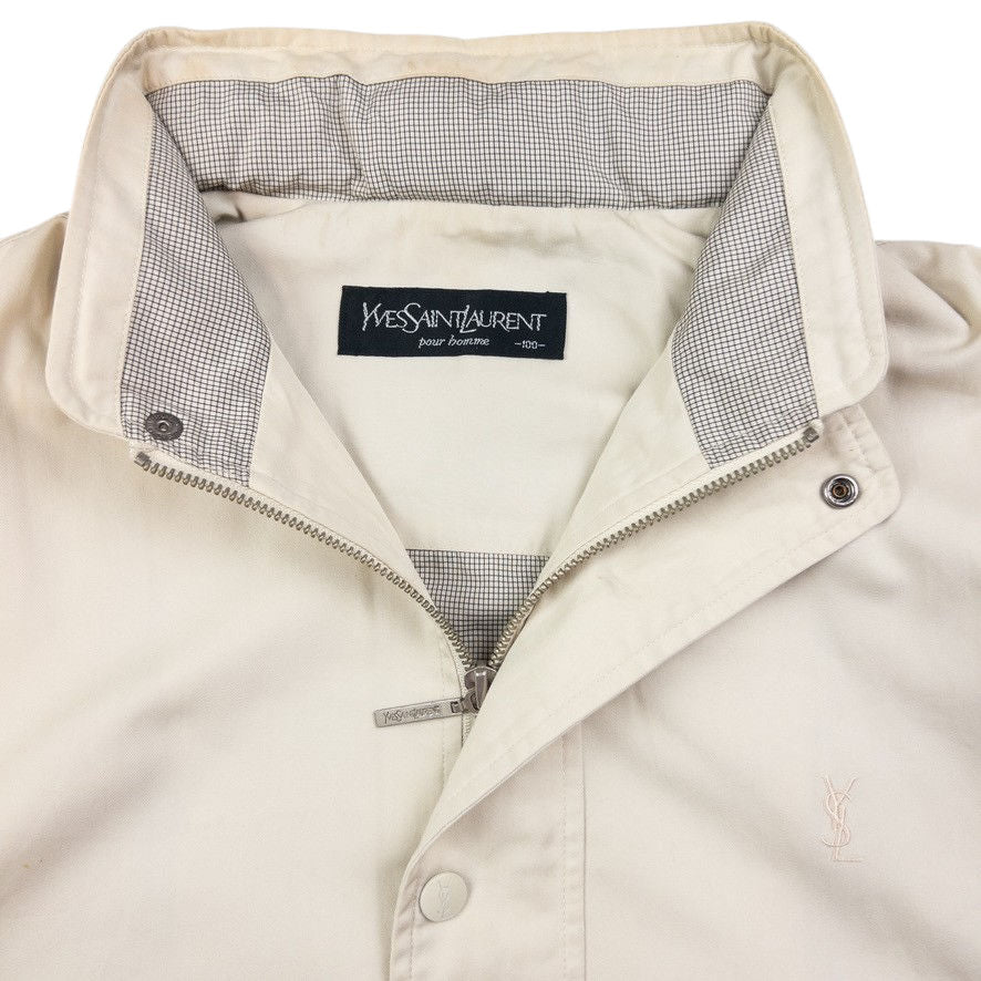 Vintage YSL Yves Saint Laurent Harrington Jacket Size S