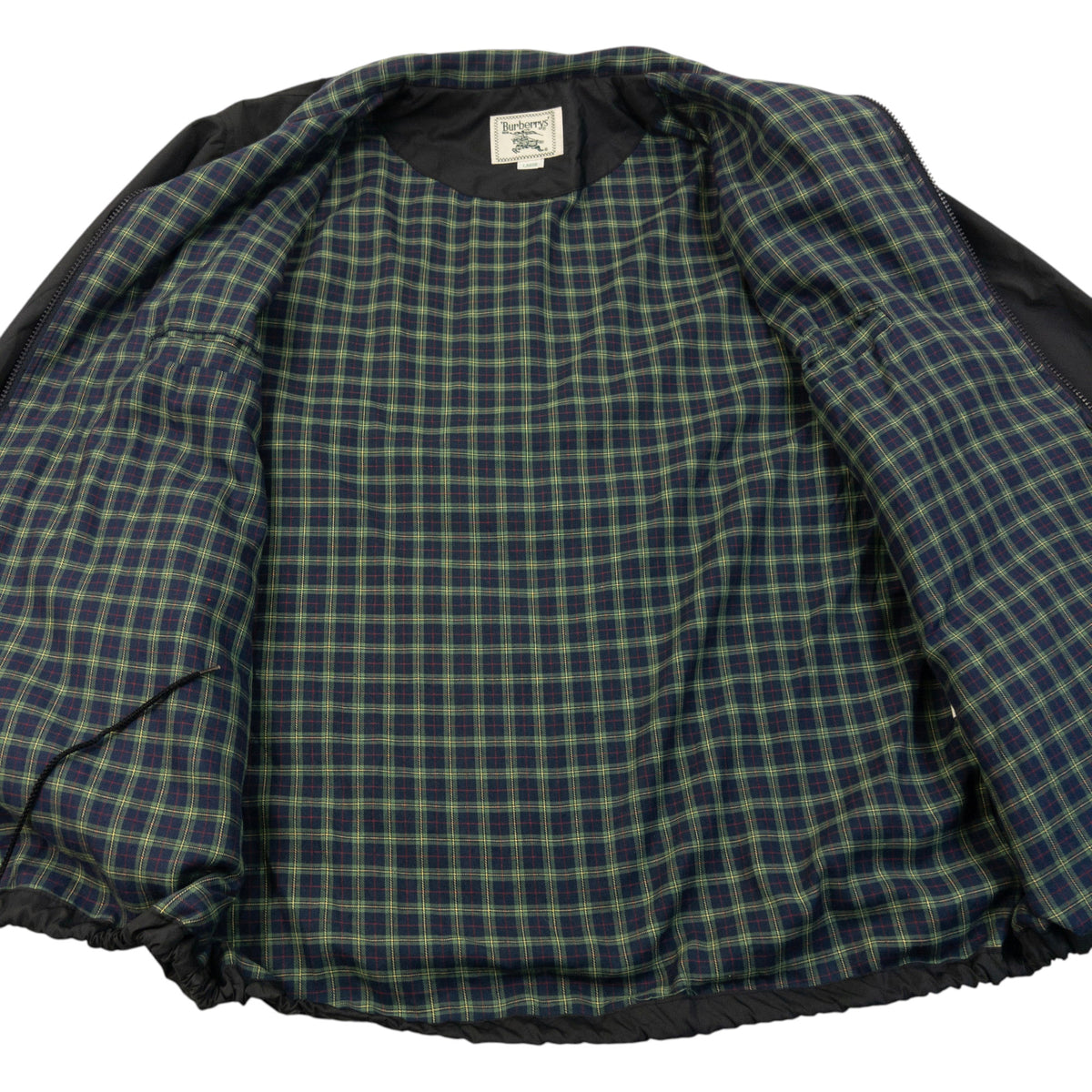 Vintage 90s Burberry Embroidered Zip Up Jacket Size L