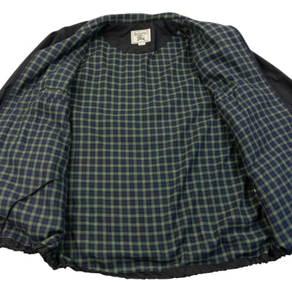 Vintage 90s Burberry Embroidered Zip Up Jacket Size L