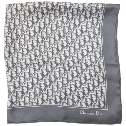 Vintage Dior Monogram Silk Scarf