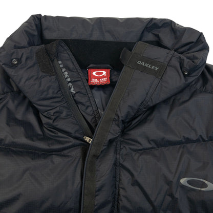 Vintage 90s Oakley Zip Up Puffer Snowboarding Jacket Size XXL