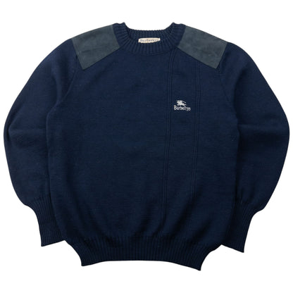 Vintage 90s Burberry Wool Jumper Size S
