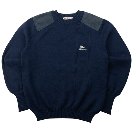 Vintage 90s Burberry Wool Jumper Size S