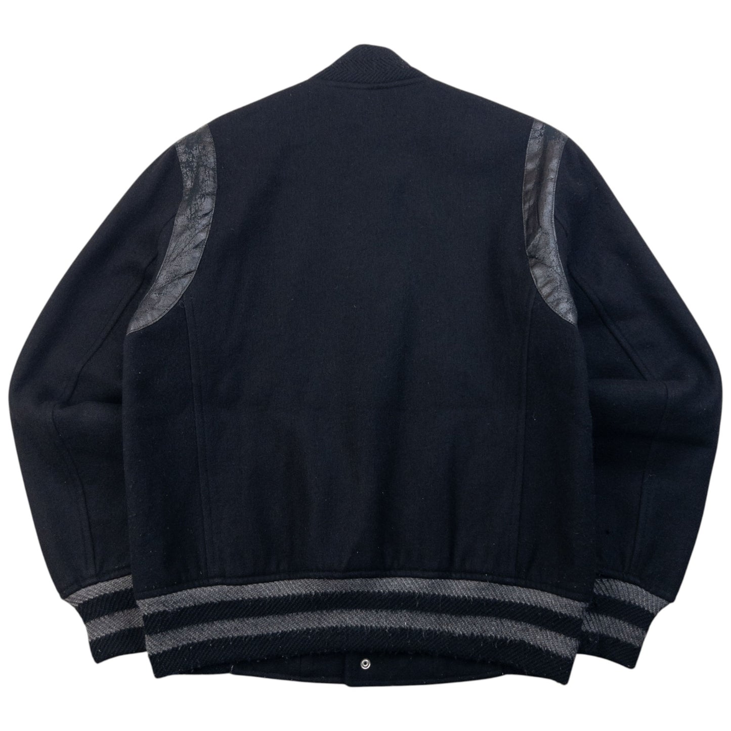 Vintage 2000s PPFM Wool Varsity Bomber Jacket Size S