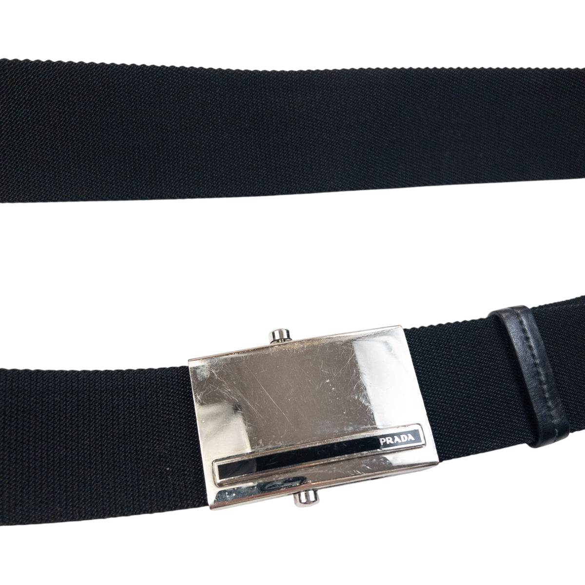 Vintage 2000s Prada Buckle Belt One Size