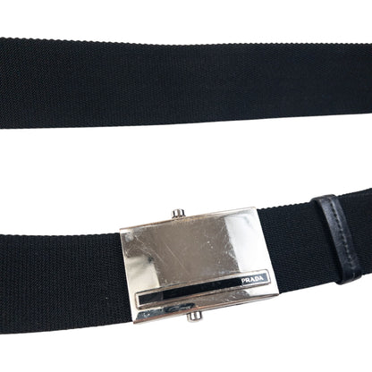 Vintage 2000s Prada Buckle Belt One Size