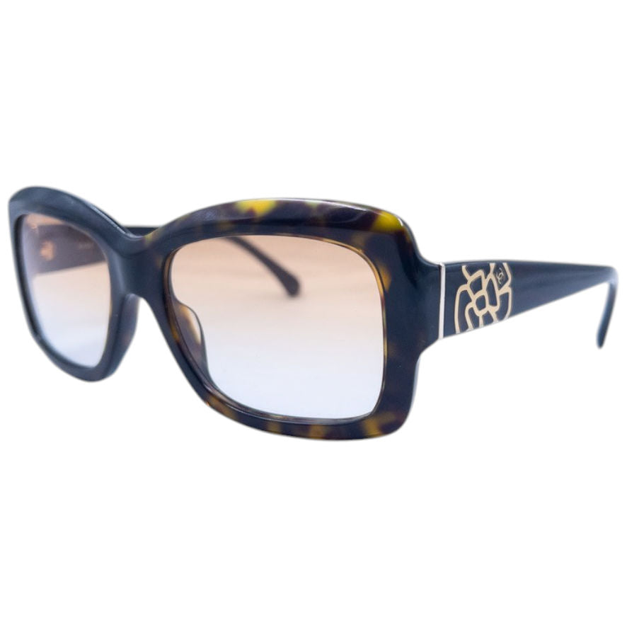 Vintage Chanel Tortoise Shell Sunglasses