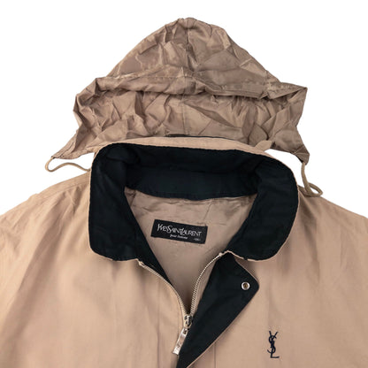 Vintage YSL Yves Saint Laurent Zip Up Jacket Size XL